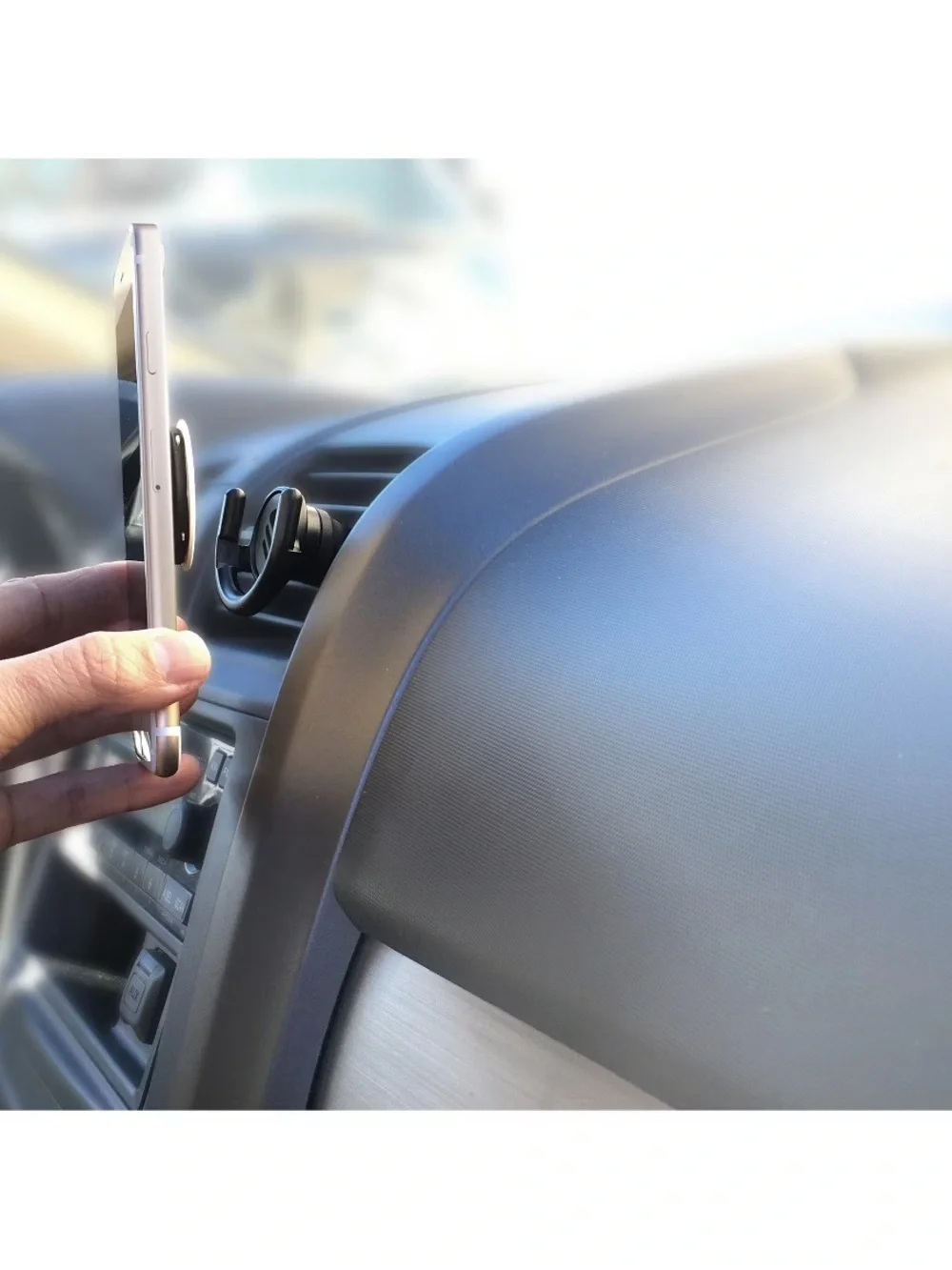 PopSocket Car Vent Phone Mount Holder Black
